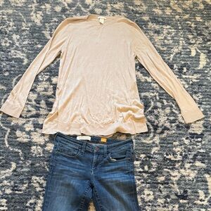 H&M cream color tunic